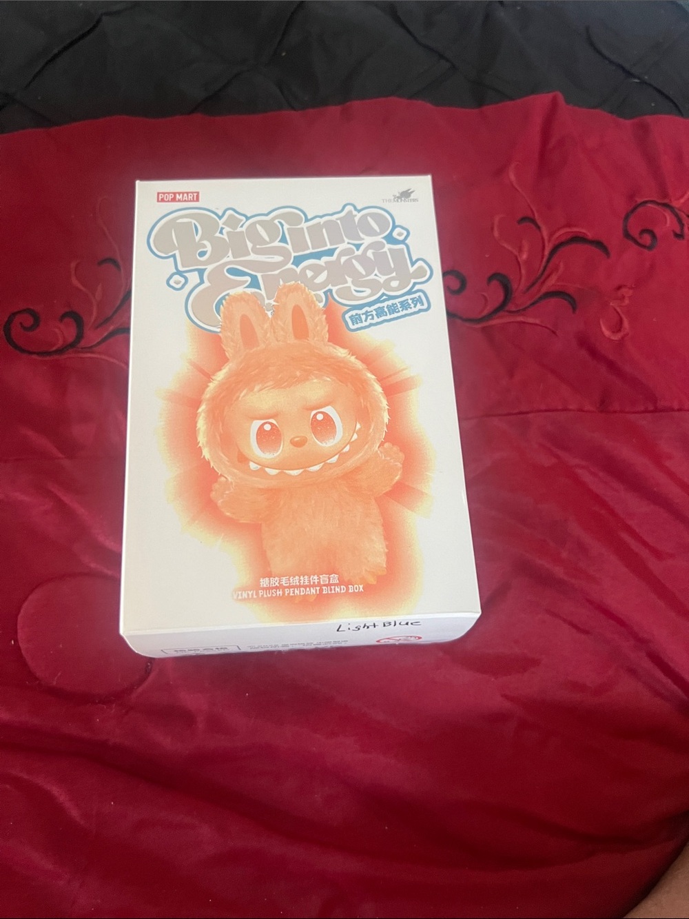 Big into Energy Orange Plush Pendant Blind Box